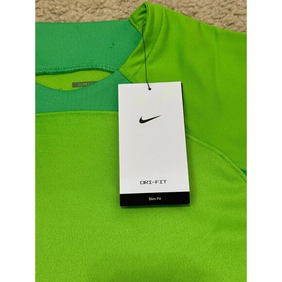 NWT Nike Women’s Dri-Fit Long Sleeve Gardien IV Goalkeeper Soccer Jersey Green - Picture 7 of 8